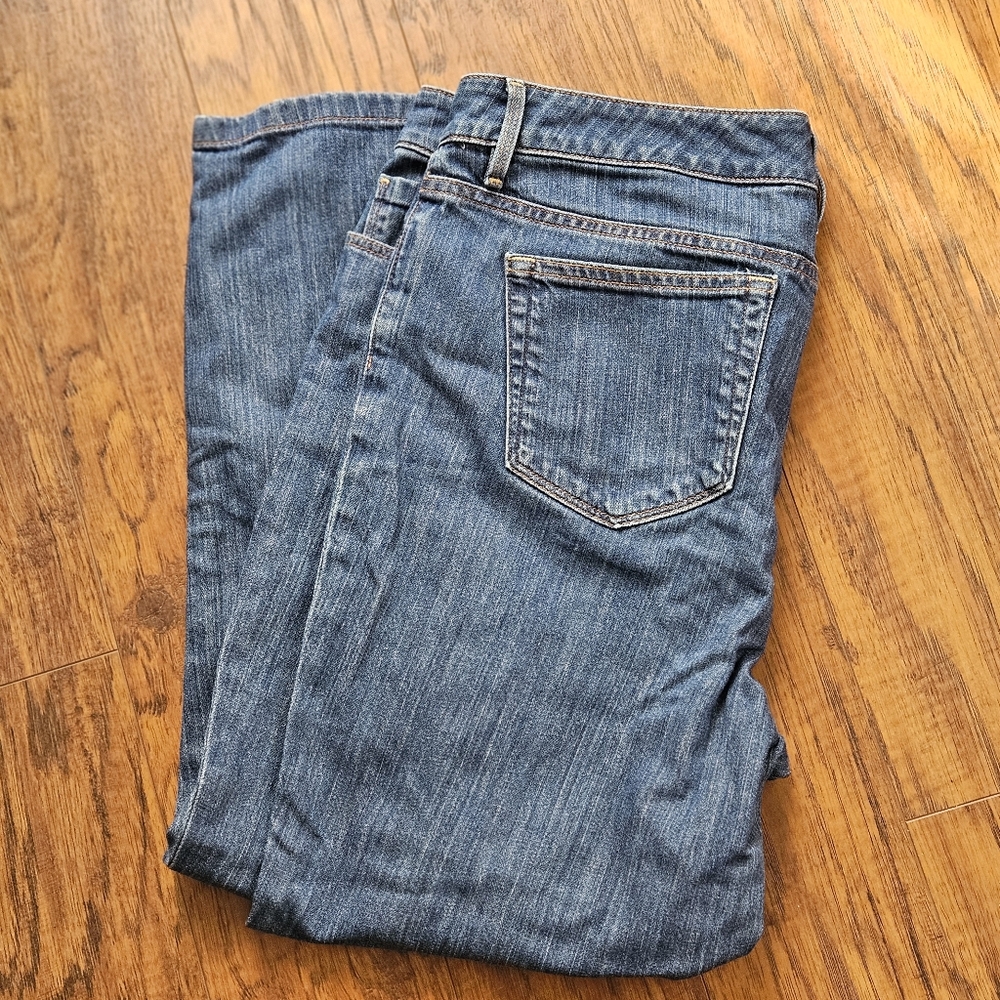 L.L.Bean Favorite Fit Cropped Jeans 12